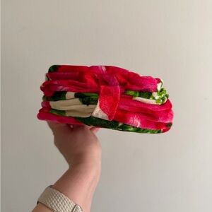 Vintage Union Made Floral Pillbox Hat